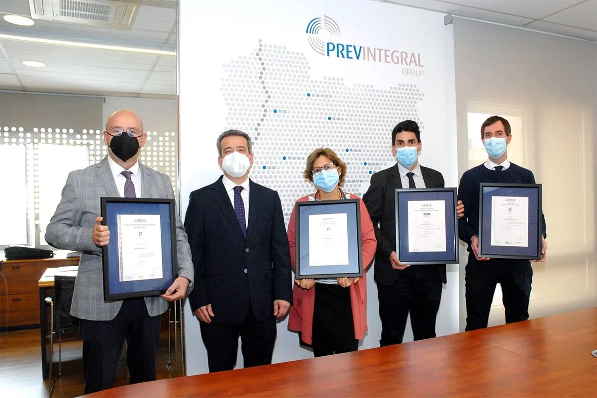 Previntegral es converteix en el primer servei de prevenció de l’estat en obtenir el certificat d’Organització saludable.