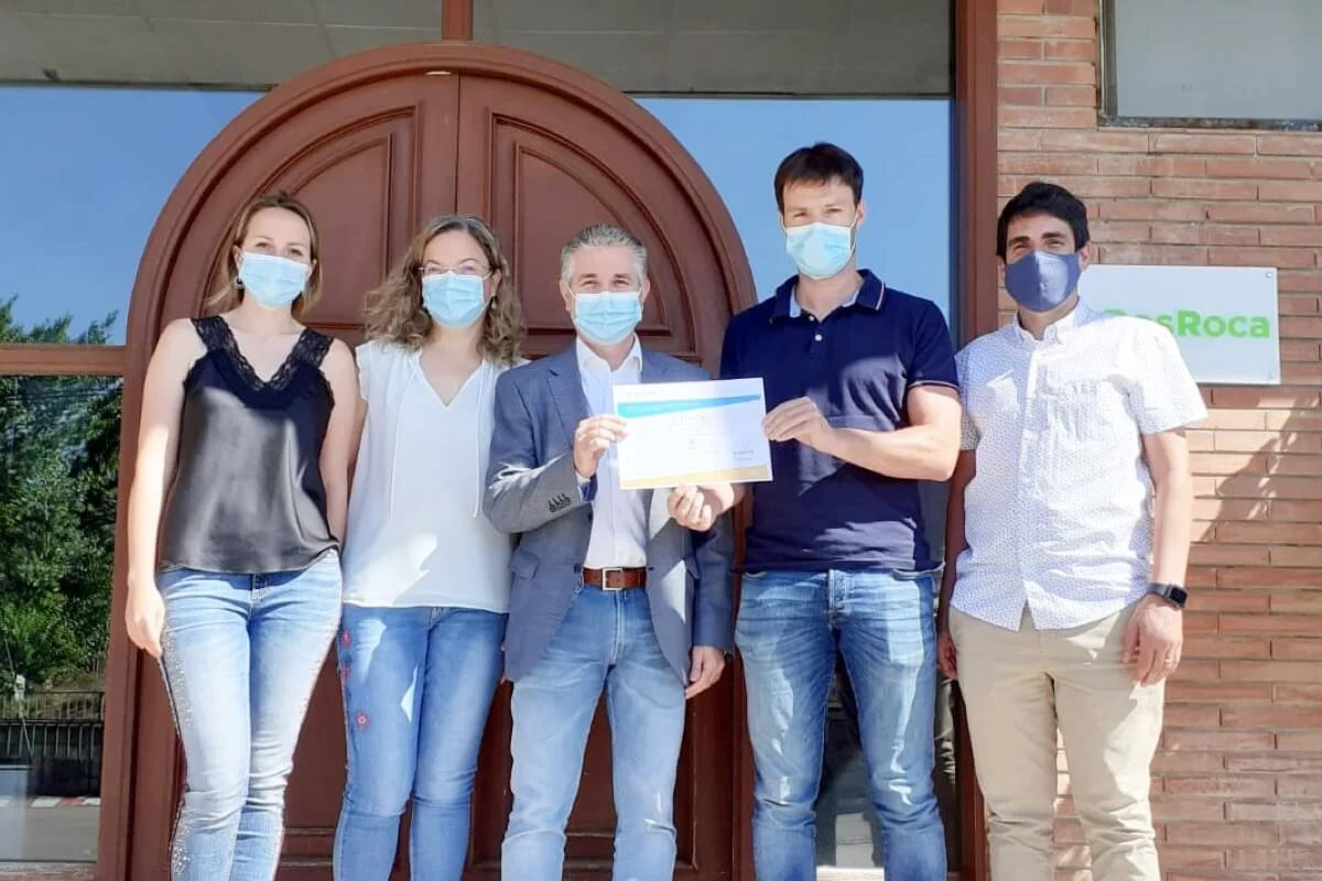 Ros Roca recibe el distintivo de Empresa Promotora de la Salud (EPS)