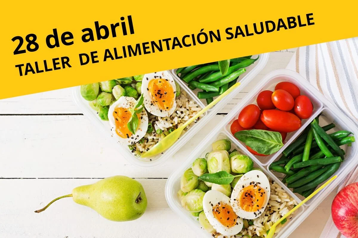 28 de abril, taller de alimentación saludable