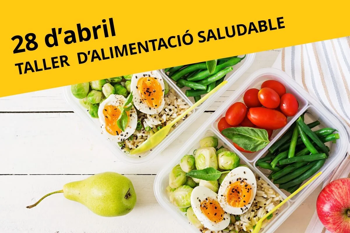 28 d'abril, taller d'alimentació saludable
