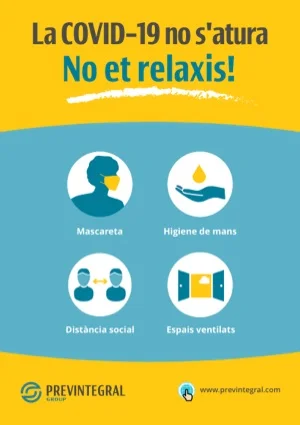 La COVID-19 no s'atura - No et relaxis!